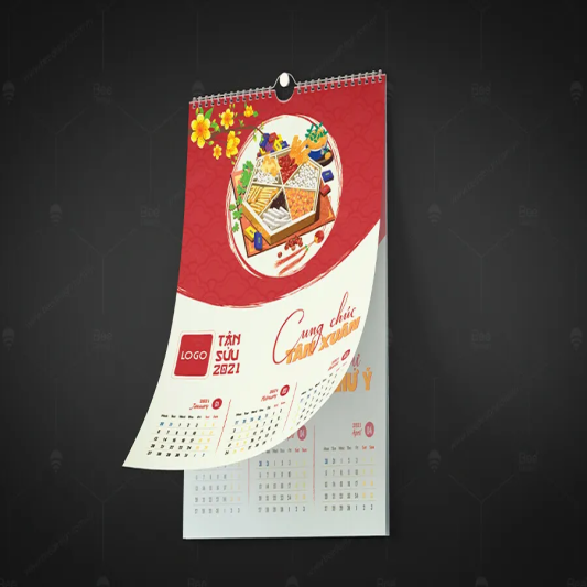 Lịch in logo 
